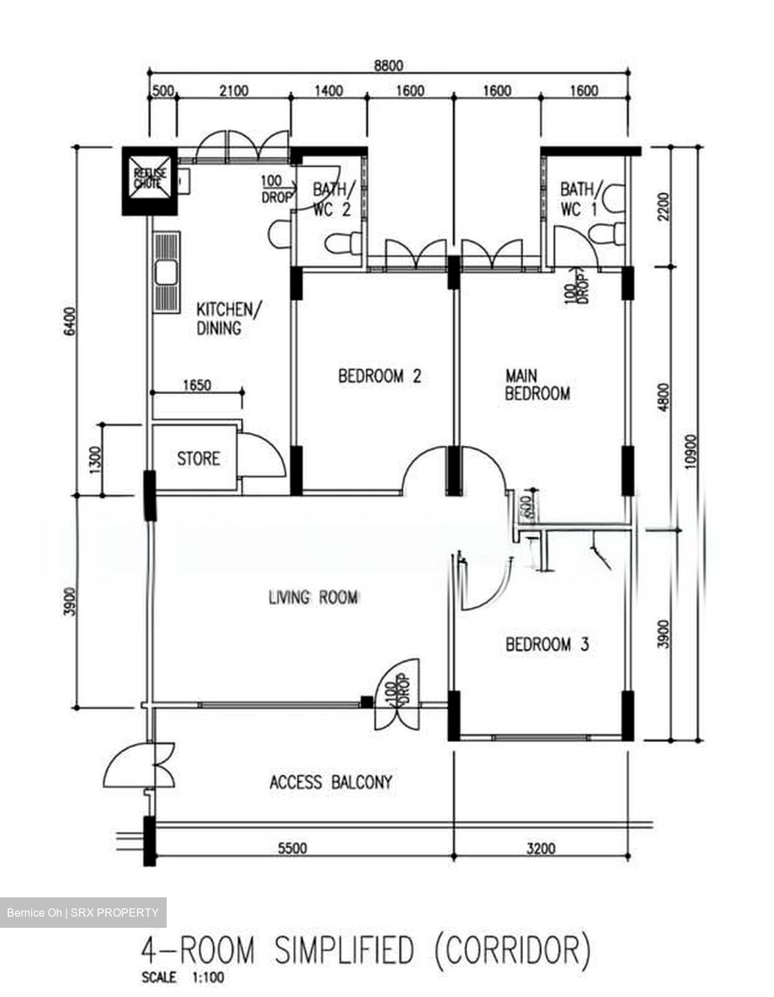 Blk 348 Bukit Batok Street 34 (Bukit Batok), HDB 4 Rooms #578505611